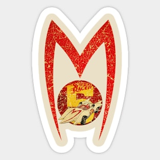 Retro Vintage Speed Racer Sticker